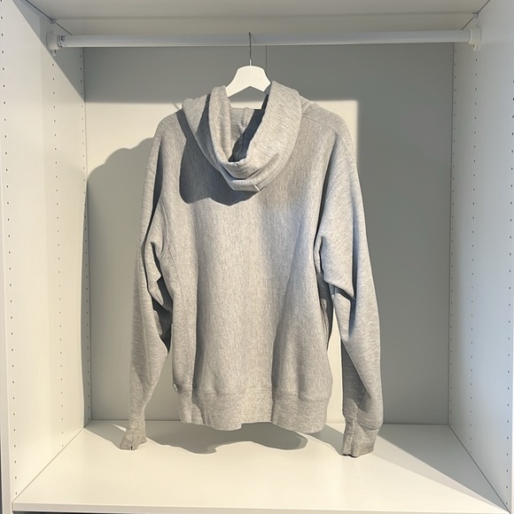 Champion reverse weave grey hoddie - Picture 2 of 2